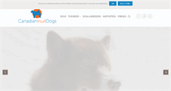 Desktop Screenshot of canadianinuitdogs.com